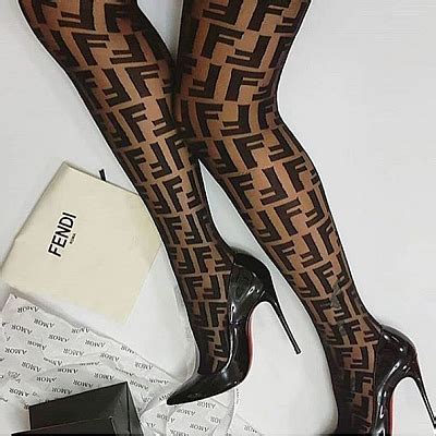 fendi replica tights|fendi inspired stockings.